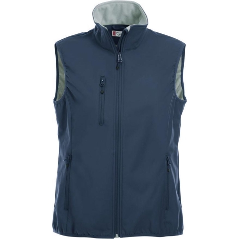 Clique 020916 Basic Softshell Vest Ladies - Dark Navy - S