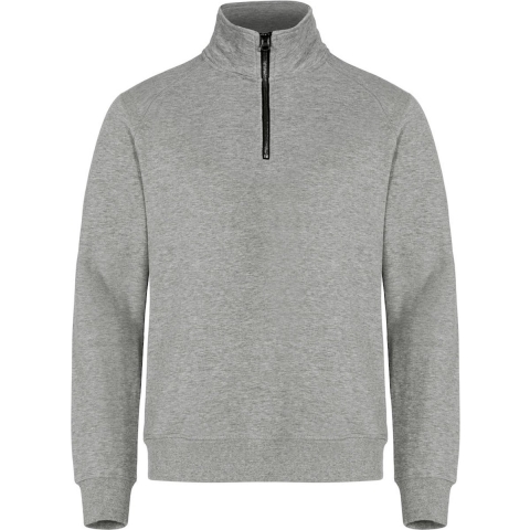 Clique 021043 Classic Half Zip - Antraciet Melange - XL