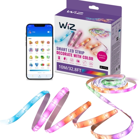 WIZ Rgbic 10 M (2x 5m) Muzieksynchronisatie Ledstrip Wit