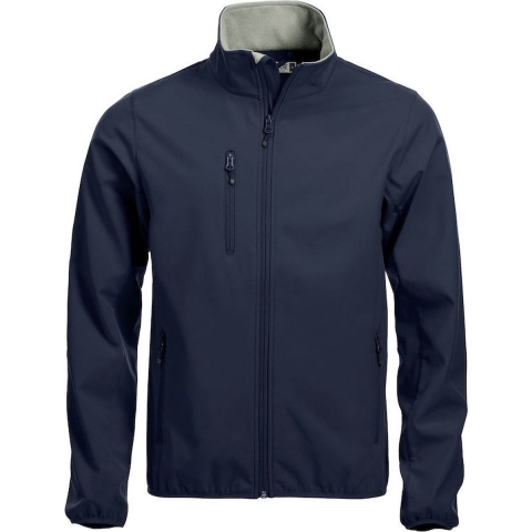 Clique 020910 Basic Softshell Jacket - Dark Navy - 5XL