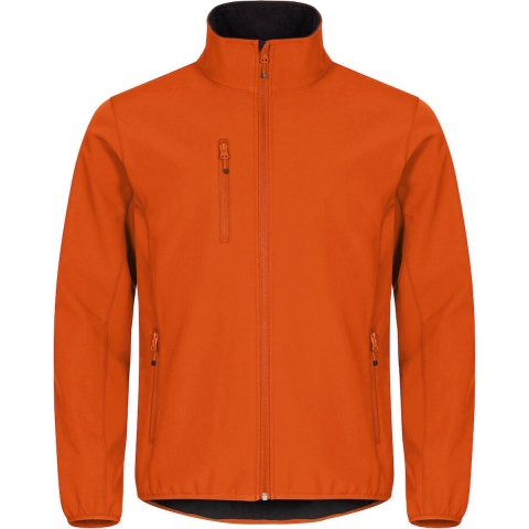 Clique 020910 Basic Softshell Jacket - Dieporanje - XL