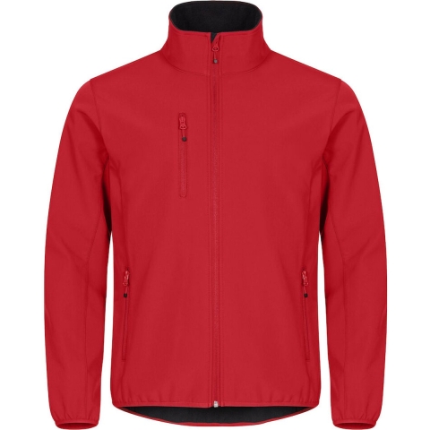 Clique 020910 Basic Softshell Jacket - Rood - S