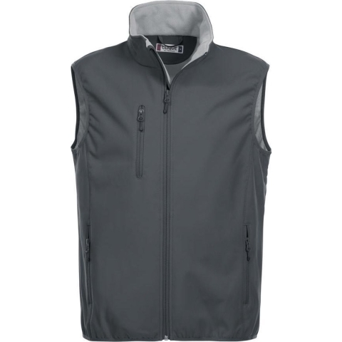 Clique 020911 Basic Softshell Vest - Pistol - L
