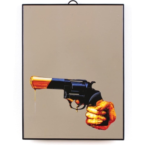 Seletti Toiletpaper Spiegel Medium Revolver