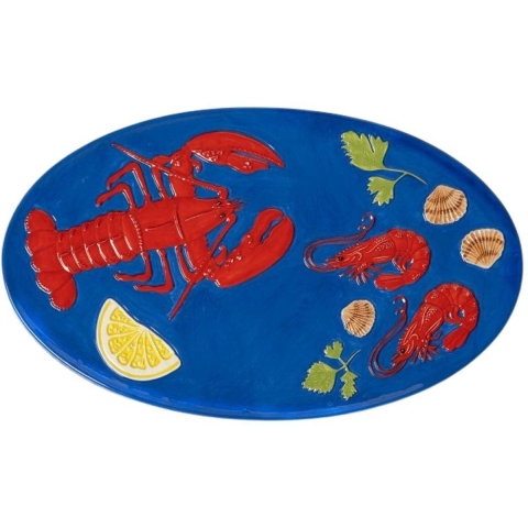 &klevering De La Mer Serveerschaal 33x20 Lobster