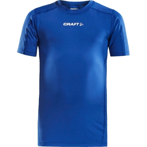 Craft 1906859 Pro Control Compression Tee JR - Cobolt - 122/128