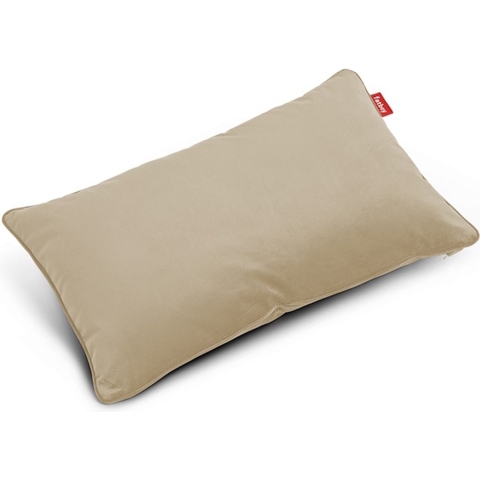 Fatboy King Velvet Kussen Rechthoek 66x40 Recycled Camel