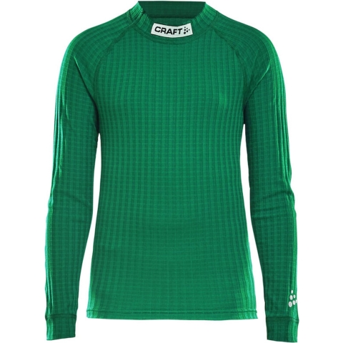 Craft 1906258 Progress Baselayer CN LS JR - Team Green - 134/140