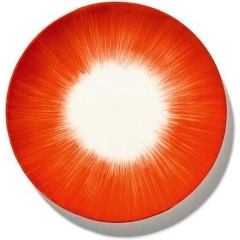 Serax Dé Tableware By Ann Demeulemeester Ontbijtbord Ø17,5 White/red 5