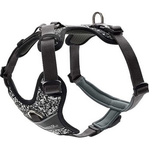 HUNTER Hondentuig Divo Reflect, zwart, Maat: XS