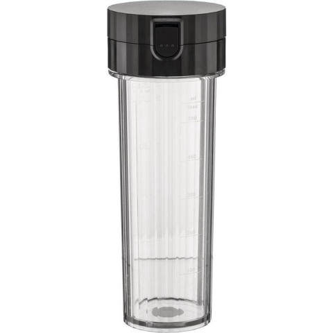 Alessi Plissé Blender Beker Zwart