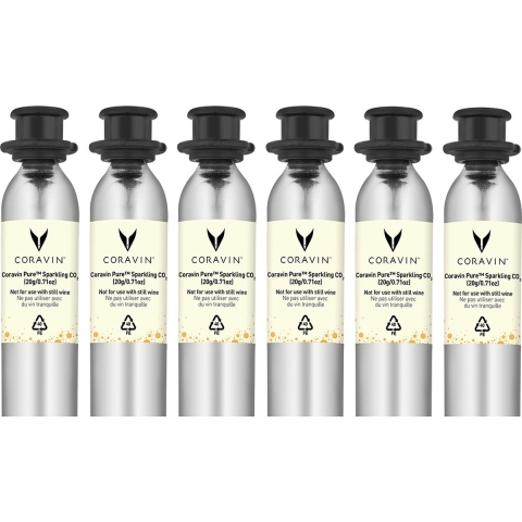 Coravin CO2 Capsules Sparkling - 6 Stuks