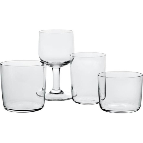 Alessi Champagneglazen Glass Family - AJM29/2 - 200 ml - 4 stuks - door Jasper Morrison