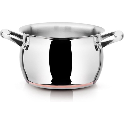 Giannini Kookpan - LaBond - Koperen bodem - Ø 19.5 cm / 3,4L
