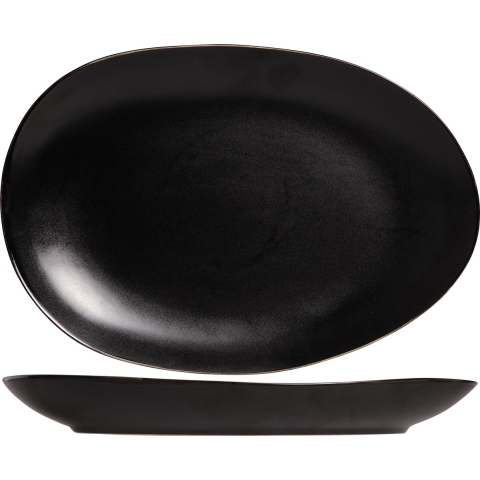 Cosy & Trendy Serveerschaal Vongola Black - 36 x 25 cm