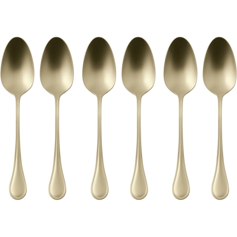 Sambonet Koffielepels Royal Champagne 6 Stuks