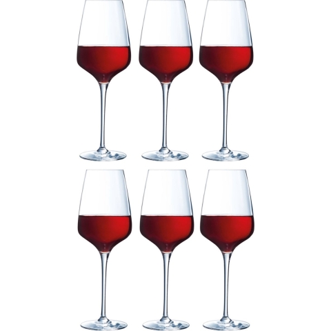 Chef & Sommelier Rode Wijnglazen Sublym - 450 ml - 6 stuks