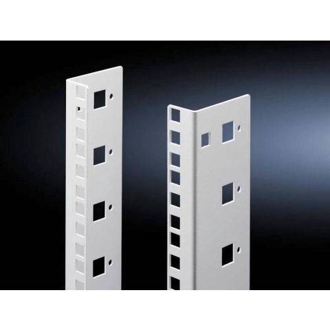 Rittal 7507.715 19 inch Rails voor patchkast 15 HE Grijs