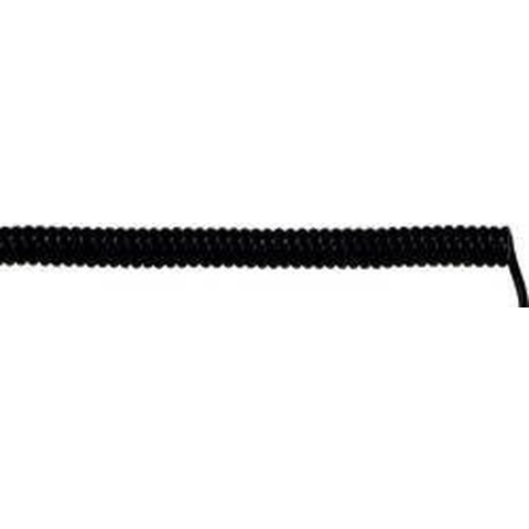 LAPP 73220278 Spiraalkabel UNITRONIC® SPIRAL 400 mm / 1600 mm 18 x 0.25 mm² Zwart 1 stuk(s)