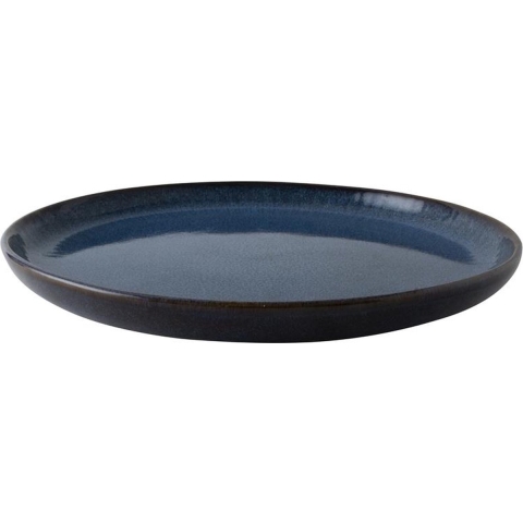 Dutch Rose Sapphire Bord Ø21,5cm Blauw Doos A 4 Stuks