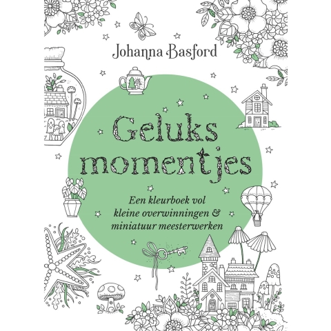 Johanna Basford Geluksmomentjes Kleurboek
