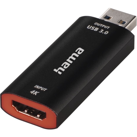Hama Video-opname-stick USB-stekker.- HDMI-aansluiting 4K