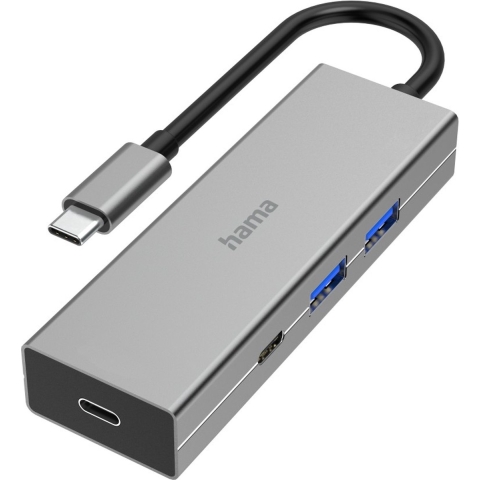 Hama USB-C-Hub 4-poorts 2x USB-A 2x USB-C USB 3.2 Gen1 5 Gbit/s