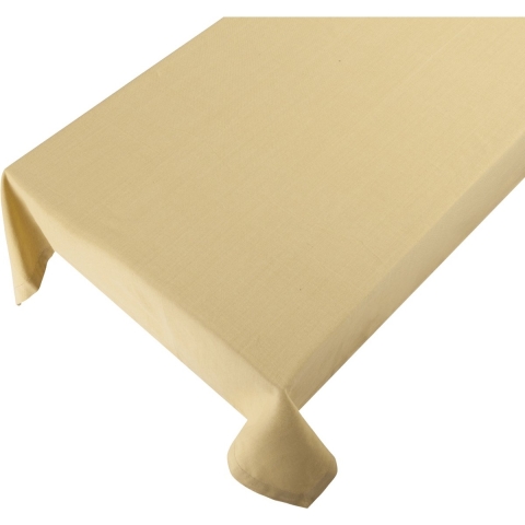 Linen&More Tafelkleed Indi Pampas 140x250 cm Geel