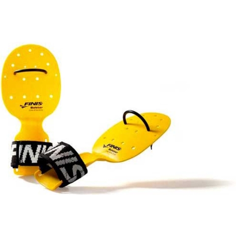 Finis Bolster handpeddels geel/zwart