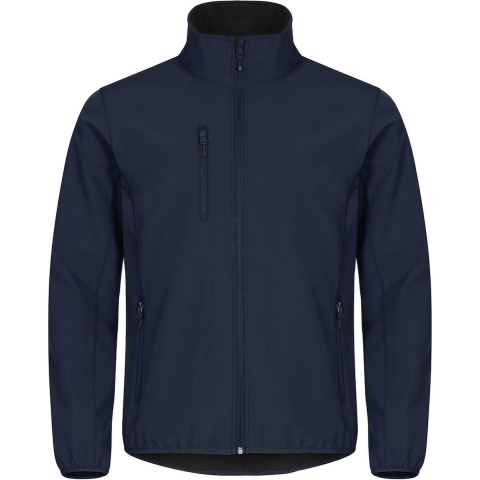 Clique 0200910 Classic Softshell Jacket - Dark Navy - 4XL