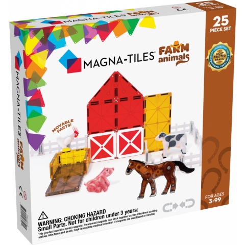 Magna-Tiles Farm Animals 25 stuks