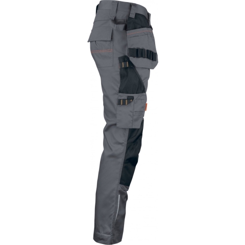 Jobman 2322 Werkbroek Holsterpockets - Maat 50 - Grijs/Zwart