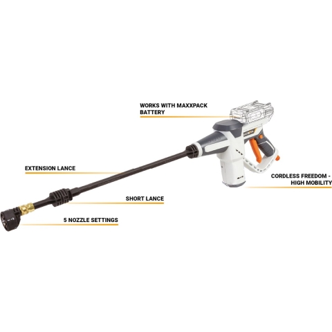 Accu Drukreiniger NEXXFORCE 18V | Excl. Accu&Lader