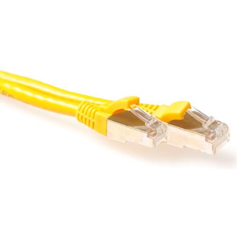 Cat 6A S/Ftp 25 Meter Snagless Geel