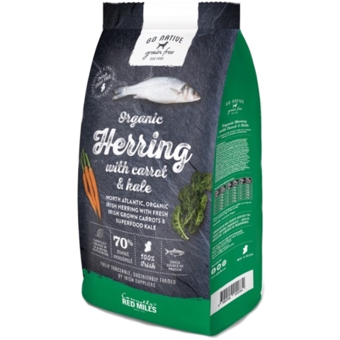 Go Native Grain Free Dog Herring with Carrot&Kale 4 kg