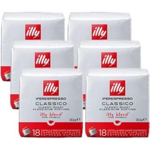 Illy Iperespresso Classico - 6 x 18 koffiecapsules