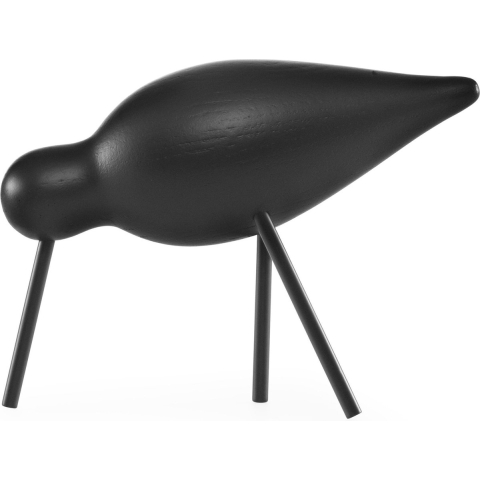 Normann Copenhagen Shorebird Vogel Decoratie Medium Black/black