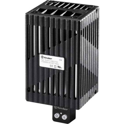 Finder 7H.51.0.230.0100 Verwarming 110 - 230 V 100 W (l x b x h) 218 x 63 x 70 mm 1 stuk(s)