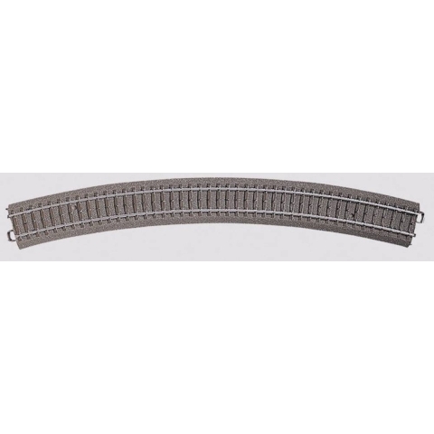 H0 Märklin C-rails (met ballastbed) 24530 Gebogen rails 30 ° Radius R5