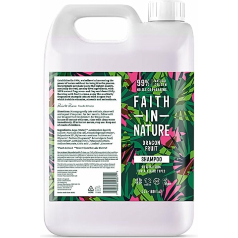 Faith in Nature Dragon Fruit Shampoo Navulverpakking