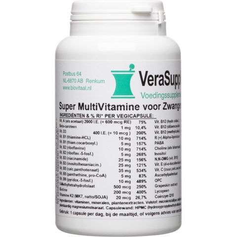 VeraSupplements Super Multi Zwanger Capsules