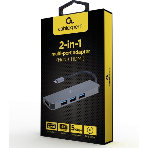 Cablexpert Gmb Usb-c Multi-port 2-in-1