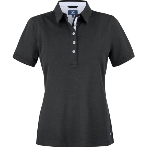 Cutter & Buck 354421 Advantage Premium Polo Dames - Zwart - M