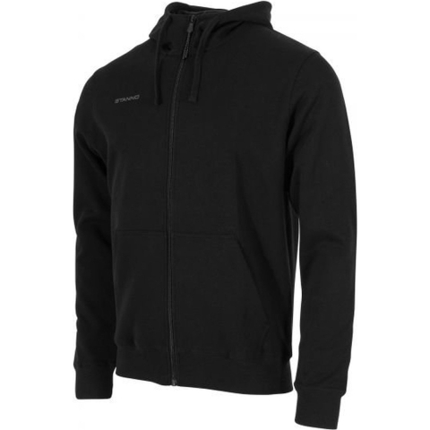 Stanno 465005 Base Hooded Full Zip Sweat Top - Black - L