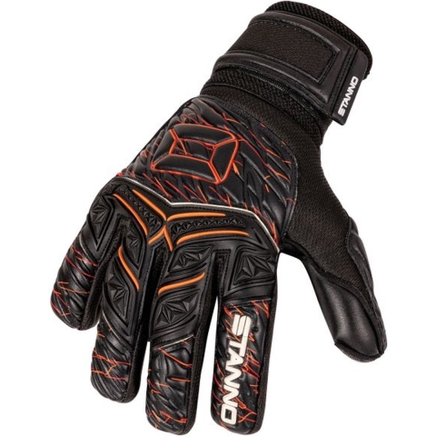 Stanno 481402 Volare Match Goalkeeper Gloves II - Black-Grey-Orange - 7