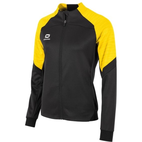 Stanno 408612 Bolt Full Zip Top Ladies - Black-Yellow - M