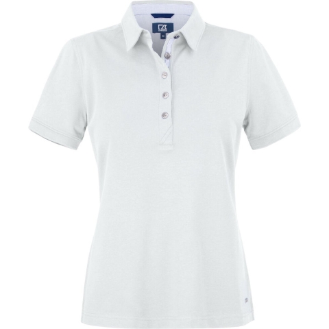 Cutter & Buck 354421 Advantage Premium Polo Dames - Wit - S