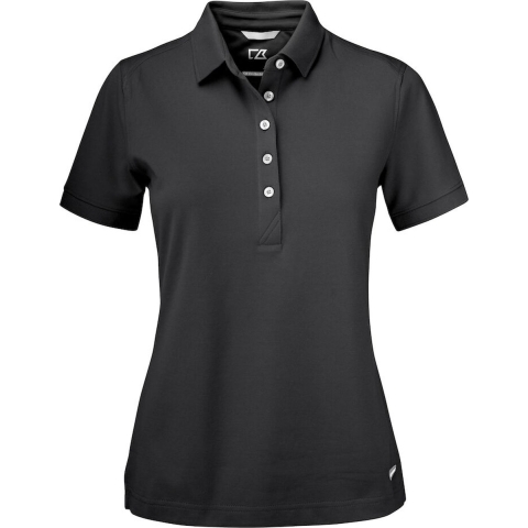 Cutter & Buck 354419 Advantage Polo Ladies - Zwart - XL