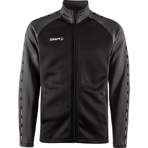 Craft 1912728 Squad 2.0 Full Zip M - Black/Granite - XXL