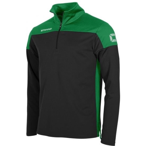 Stanno 408015K Pride 1/4 Zip Top Kids - Black-Green - 152